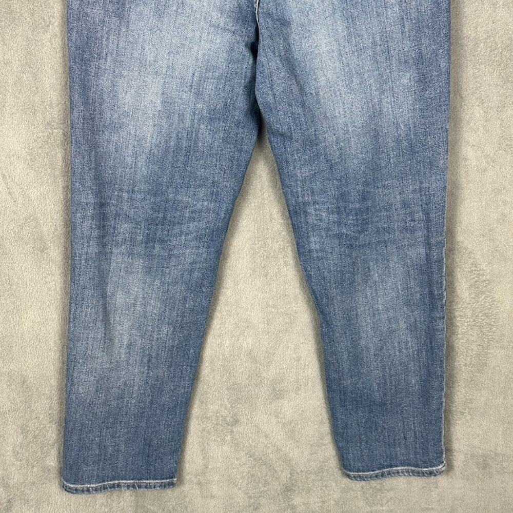 Anthropologie Pilcro Jeans Womens 32 Blue Straight Pockets Stretch High Rise - Picture 5 of 13